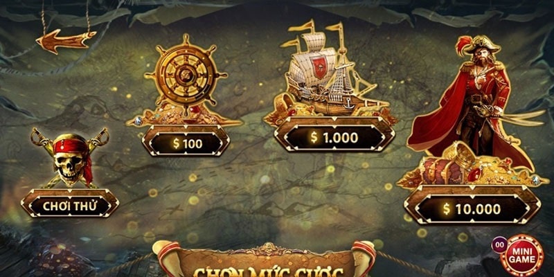 Cách chơi nổ hũ đổi thưởng Pirate King siêu dễ hiểu